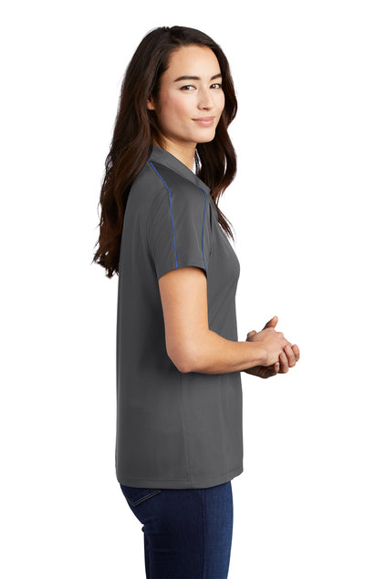 Sport-Tek® Women's Micropique Sport-Wick® Piped Polo