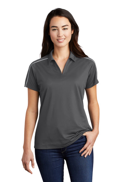 Sport-Tek® Women's Micropique Sport-Wick® Piped Polo