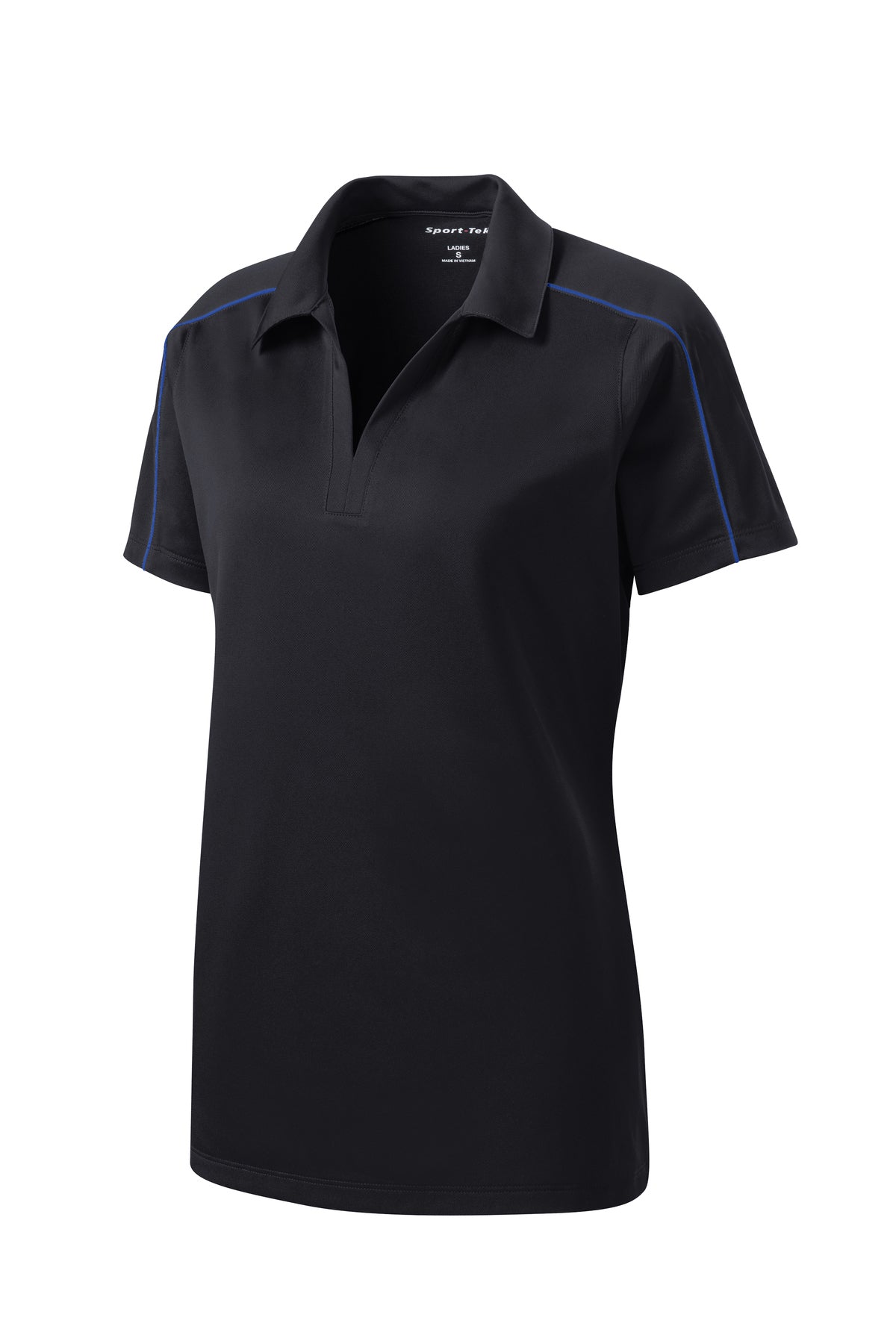 Sport-Tek® Women's Micropique Sport-Wick® Piped Polo