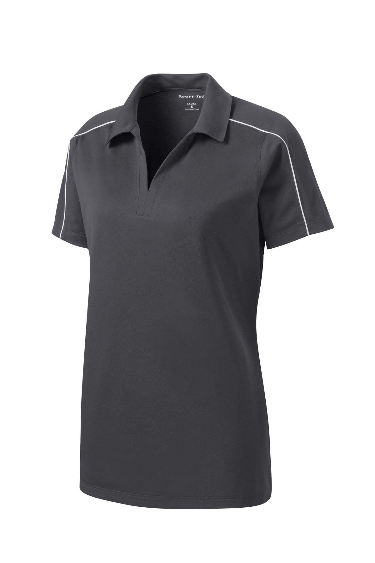 Sport-Tek® Women's Micropique Sport-Wick® Piped Polo
