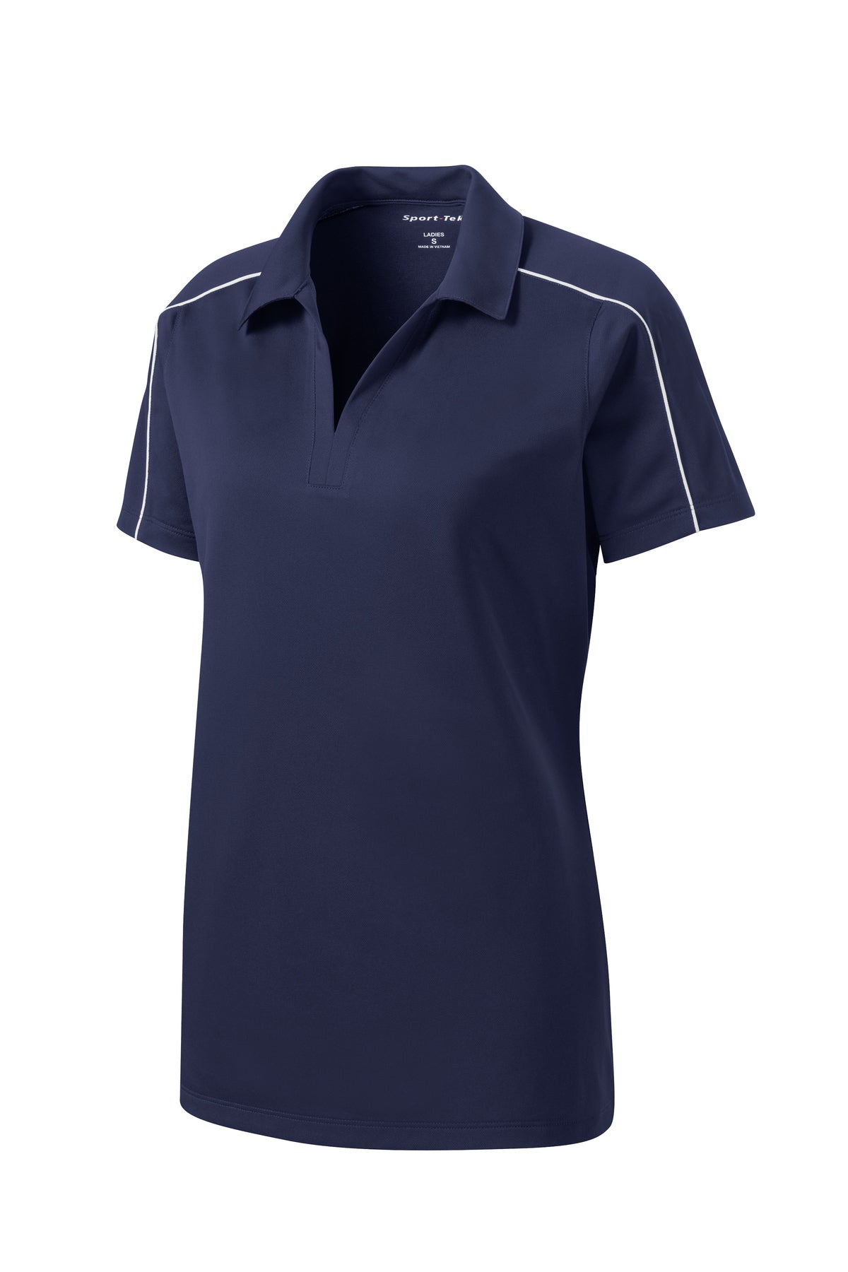 Sport-Tek® Women's Micropique Sport-Wick® Piped Polo