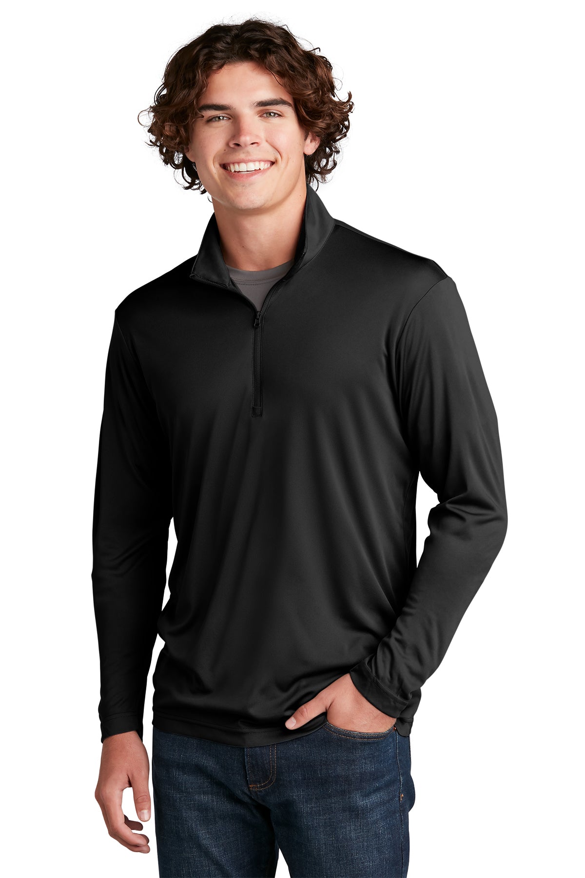 Sport-Tek® Unisex Quarter-Zip Pullover
