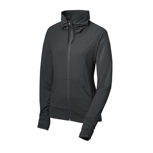 Sport-Tek® Women's Sport-Wick® Stretch Full-Zip Jacket